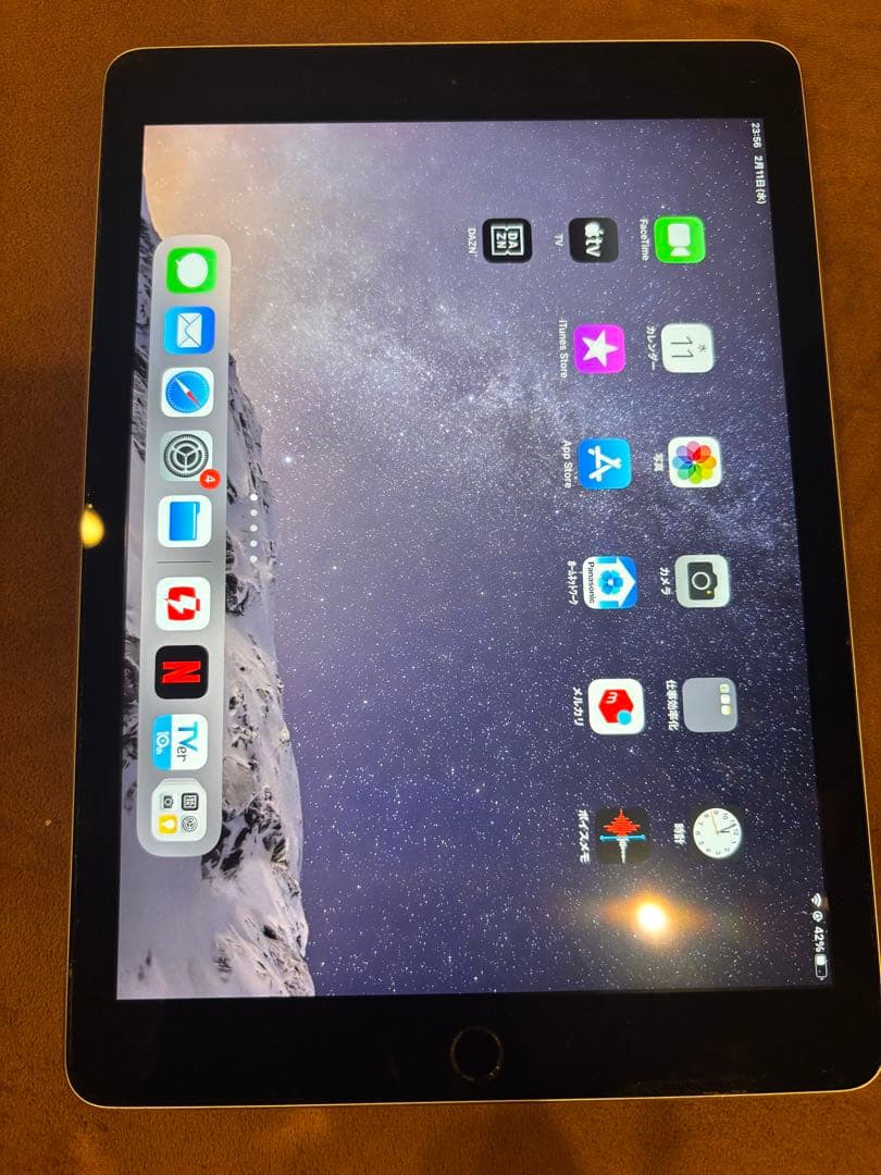 Apple iPad air2 128G シルバー 本体 WIFIモデル
