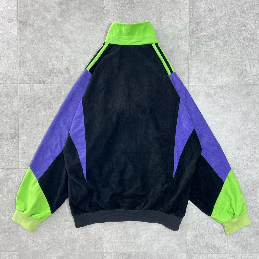 希少モデル　アディダス　トラックジャケット　ベロア　80s ventex