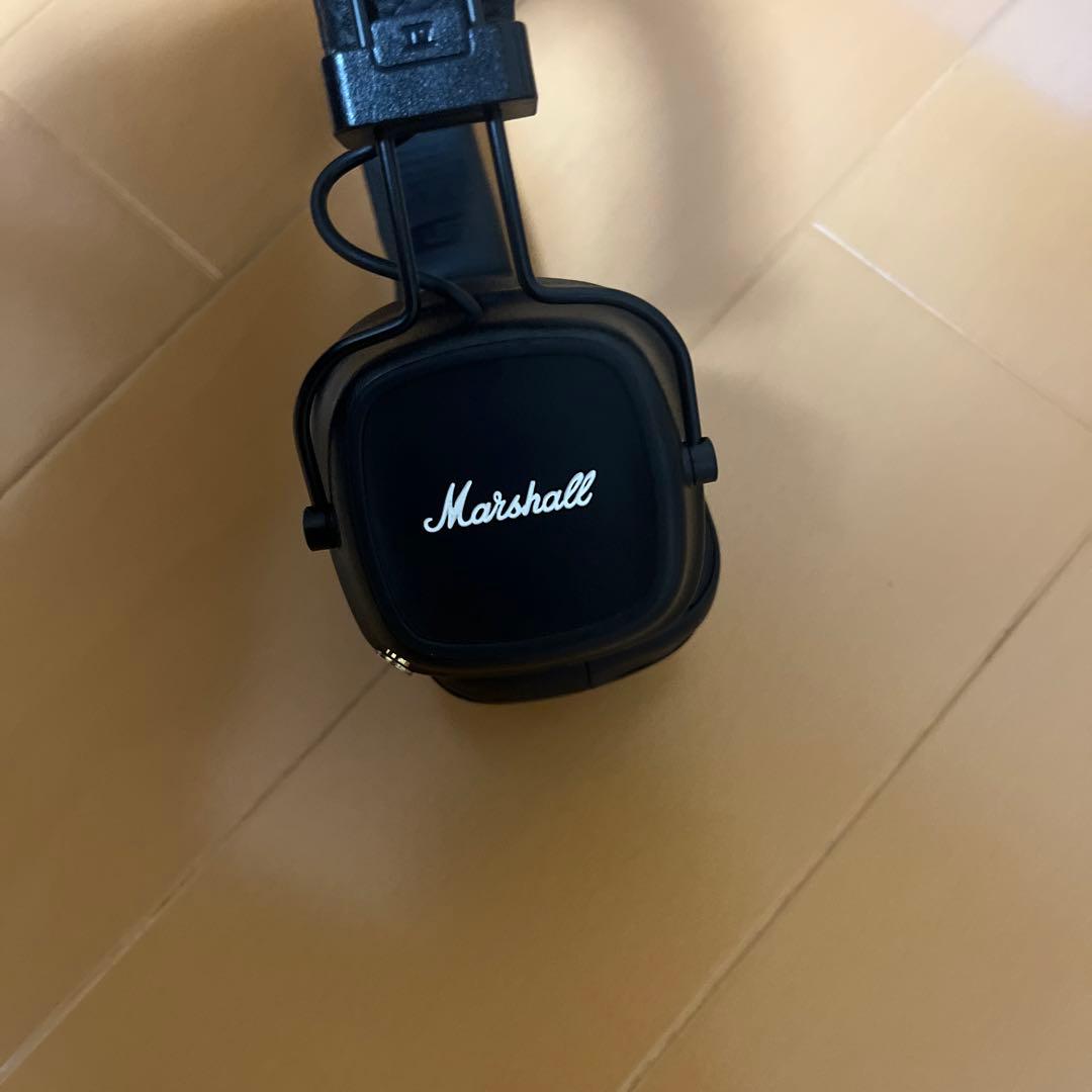 Marshall ワイヤレスヘッドホン 黒