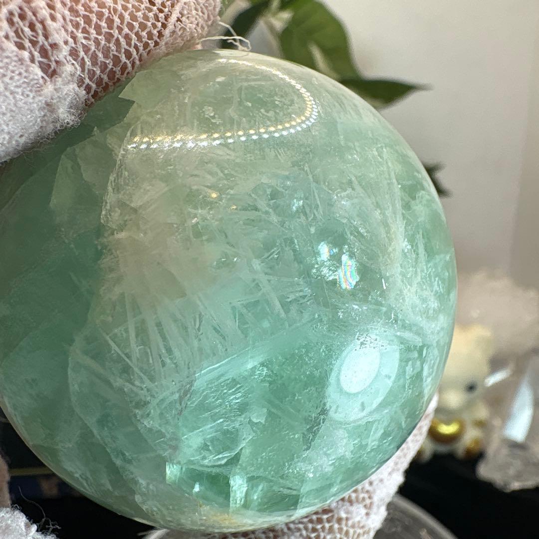 フェーザーインフローライトスフィア♡エメラルドカラー♡No.1999