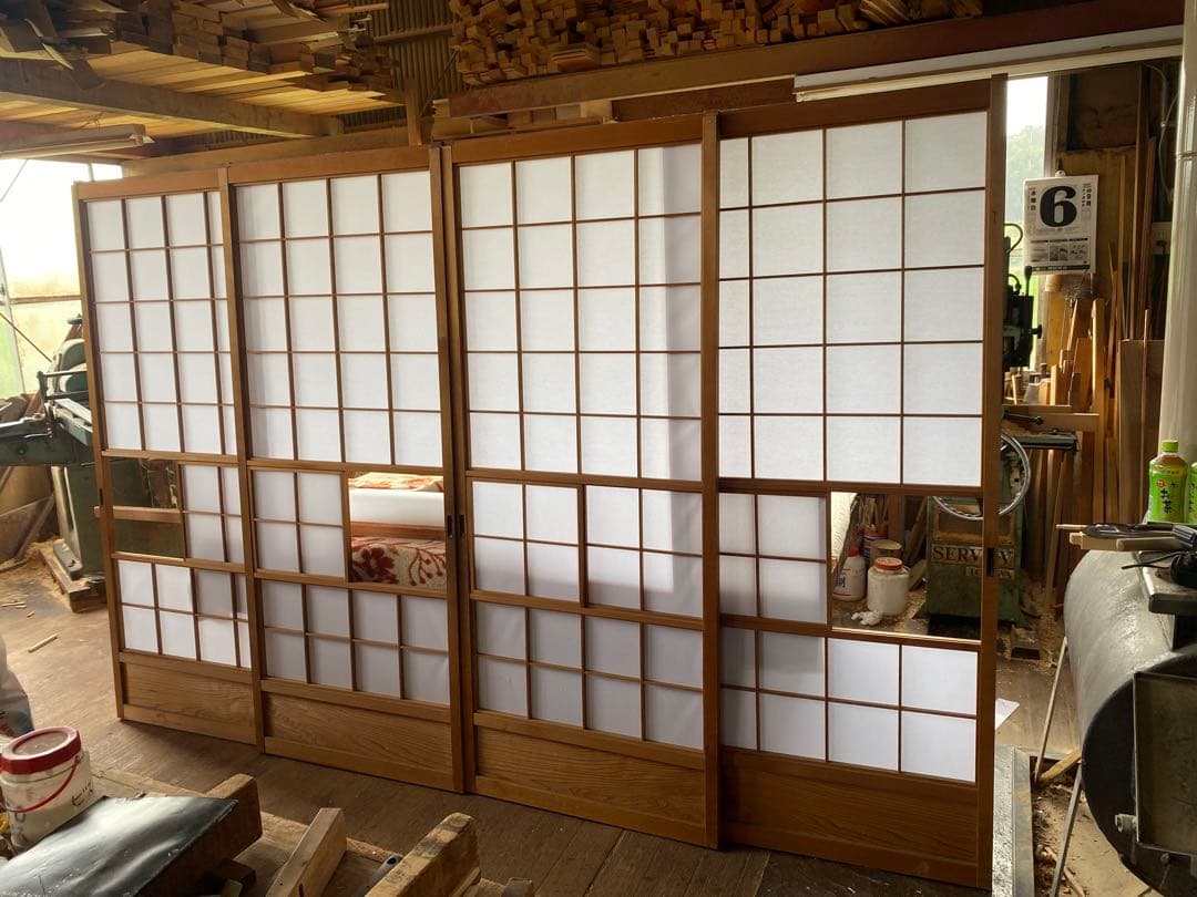 中古 猫間障子