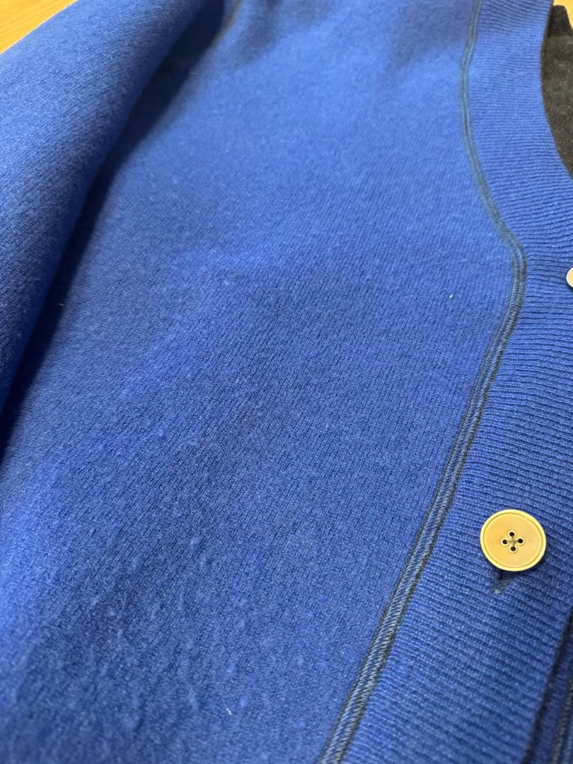 今期　THE TOKYO リバーシブル　カシミア　カーディガン　ザトーキョー