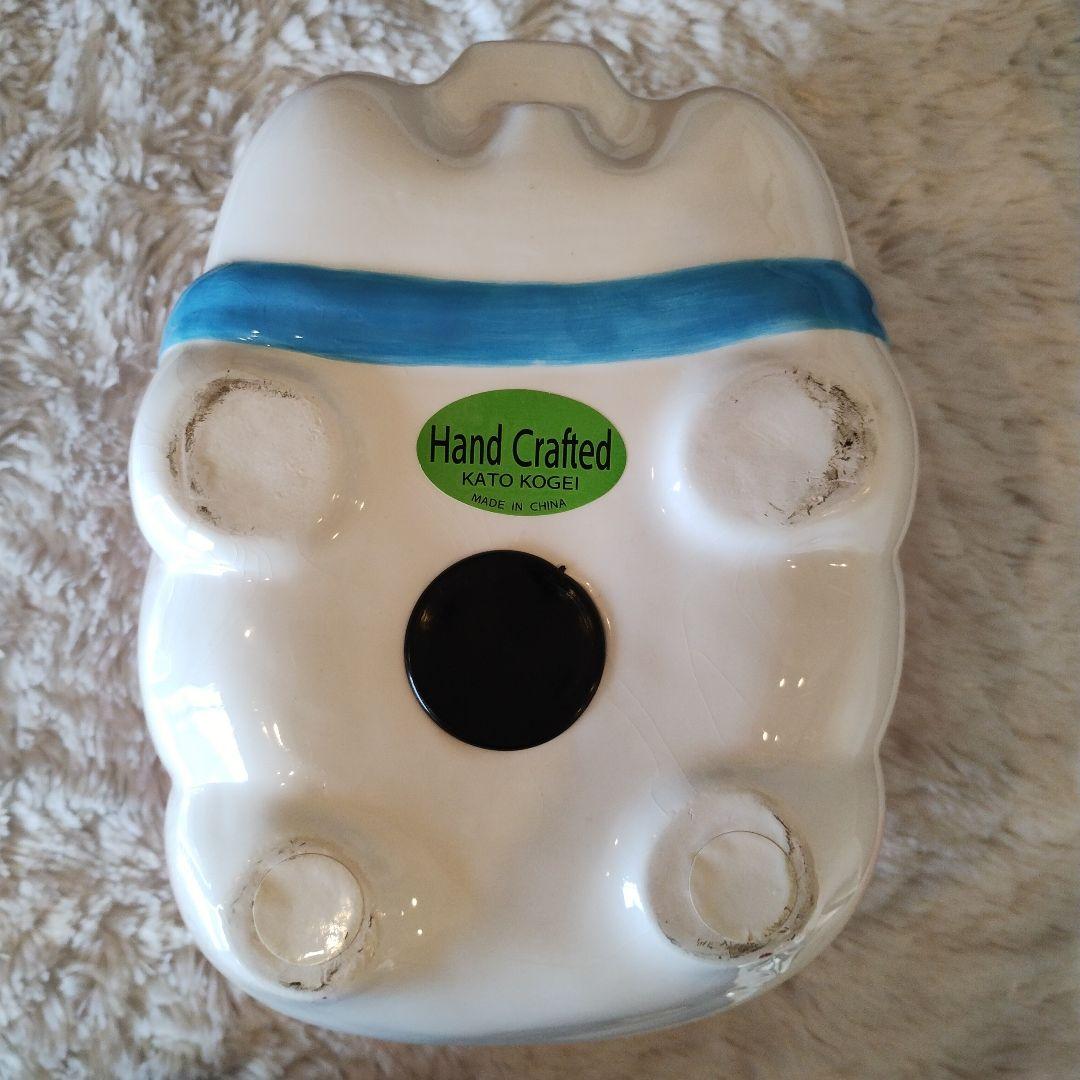 豚の貯金箱 大きいサイズ Piggy bank ピギーバンク 陶器 希少 レア