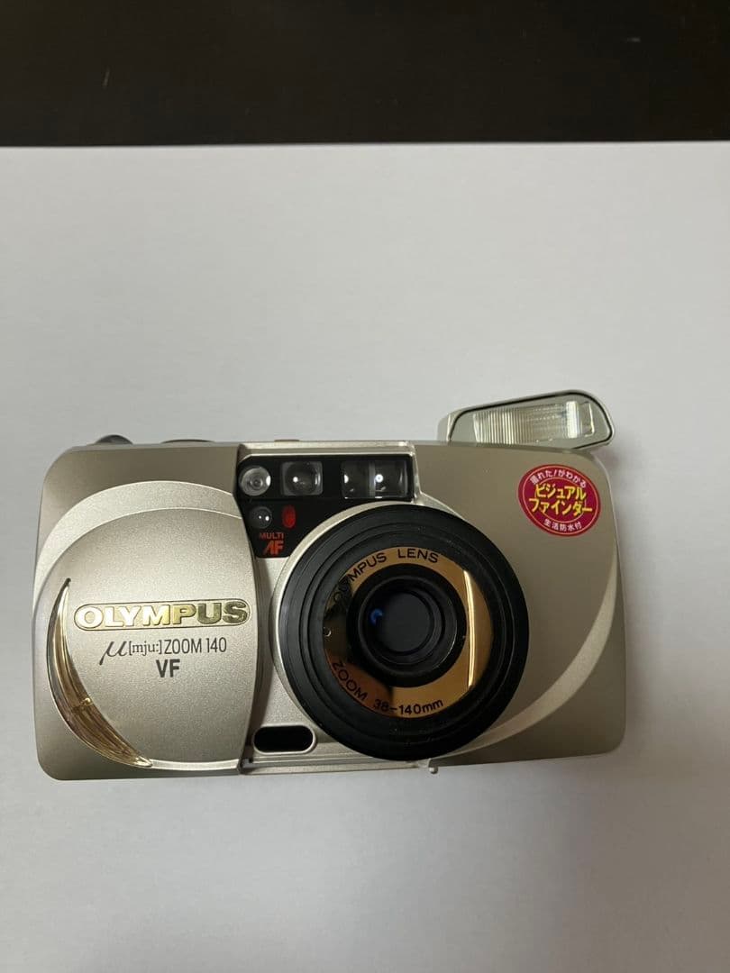 【美品】OLYMPUS μ ZOOM 140 VF コンパクトフィルムカメラ
