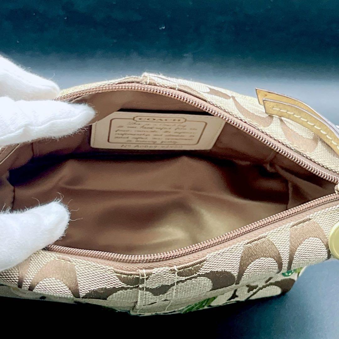 バッグ archive coach accessory porch flower y2k