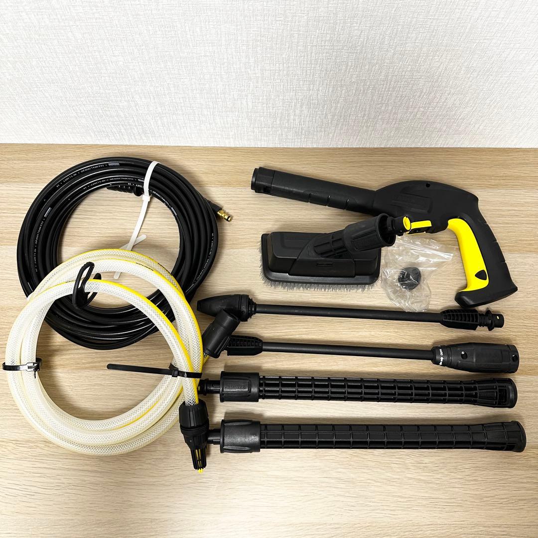 付属品完品✨ KARCHER K3 サイレント ベランダ 高圧洗浄機 ケルヒャー