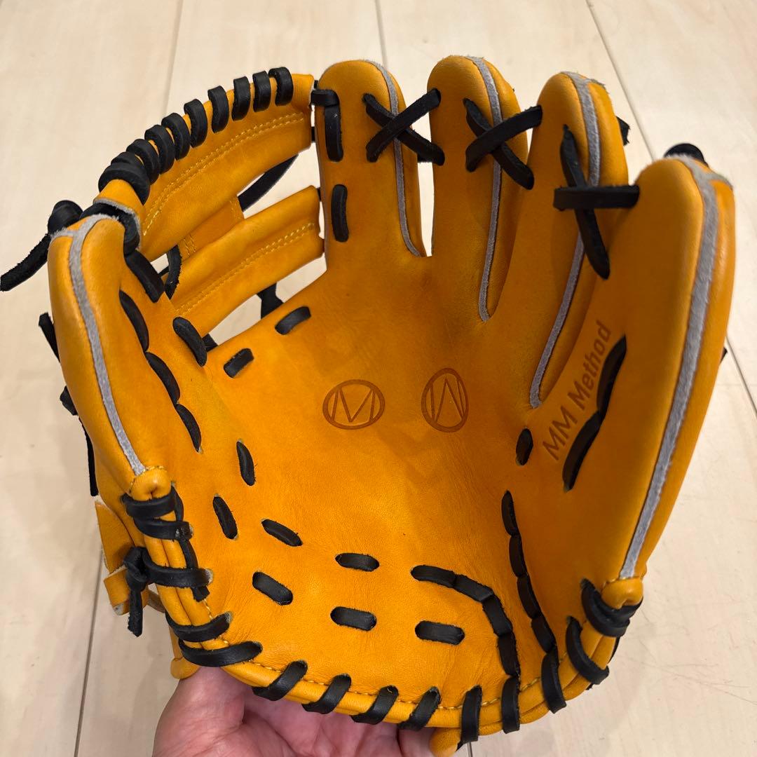 仮面ライダー様　ミズノ グローバルエリート トレーニンググラブ MMメソッド