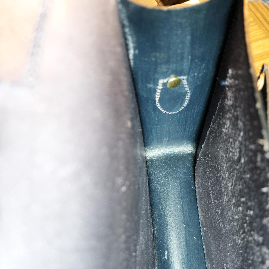 【値下げ】GLEN ネイビー 13インチサイズ、サッチェルバッグ