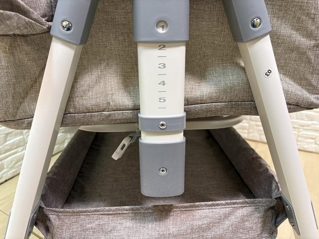 ラ*ー様 未使用 ベビーベッド 折りたたみ 高さ調整 ベッドサイド 添い寝