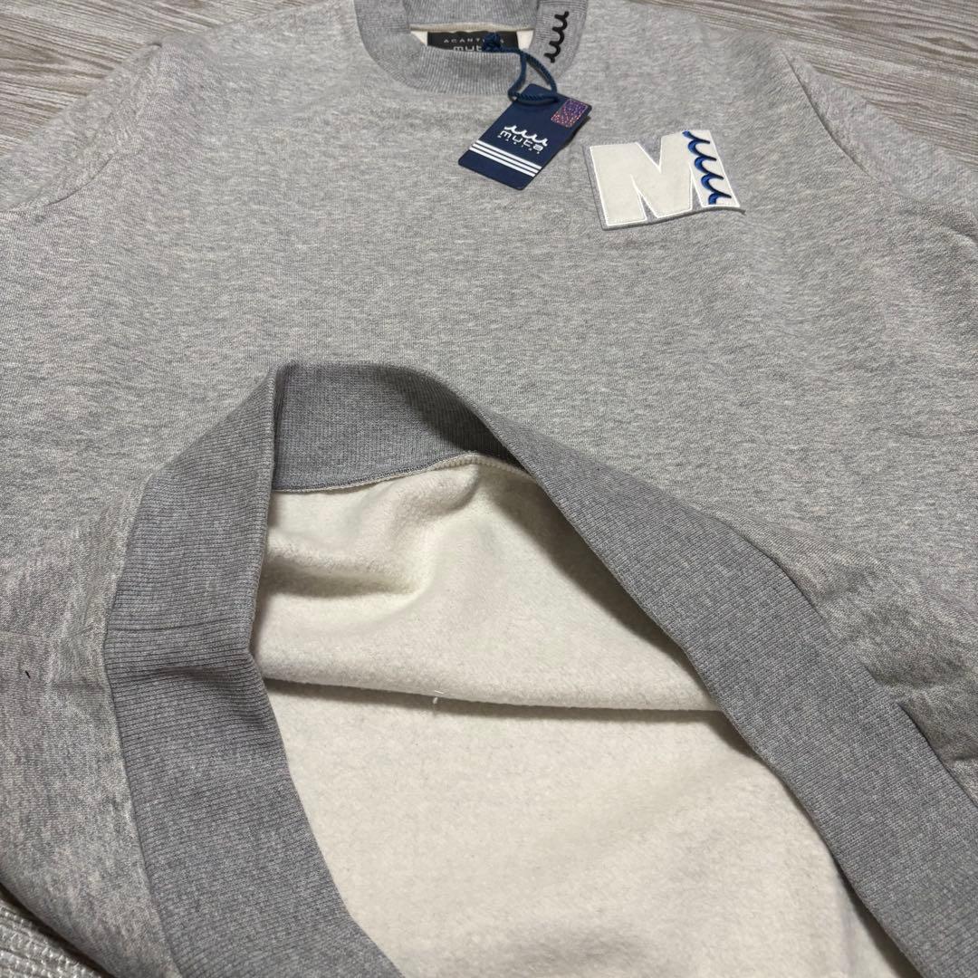 ⭐️新品未使用　ムータマリン　モックネックスウェット グレー　サイズ７