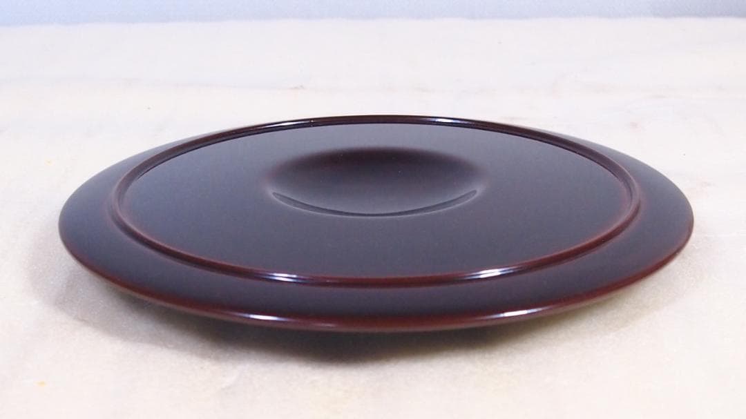 【未使用】輪島塗 HANANURI 花ぬり 古代溜/波線 コーヒーカップ 漆器