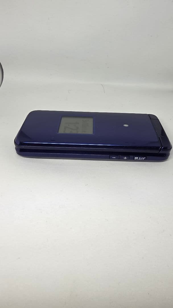 au KYF41 折りたたみ式携帯電話 青