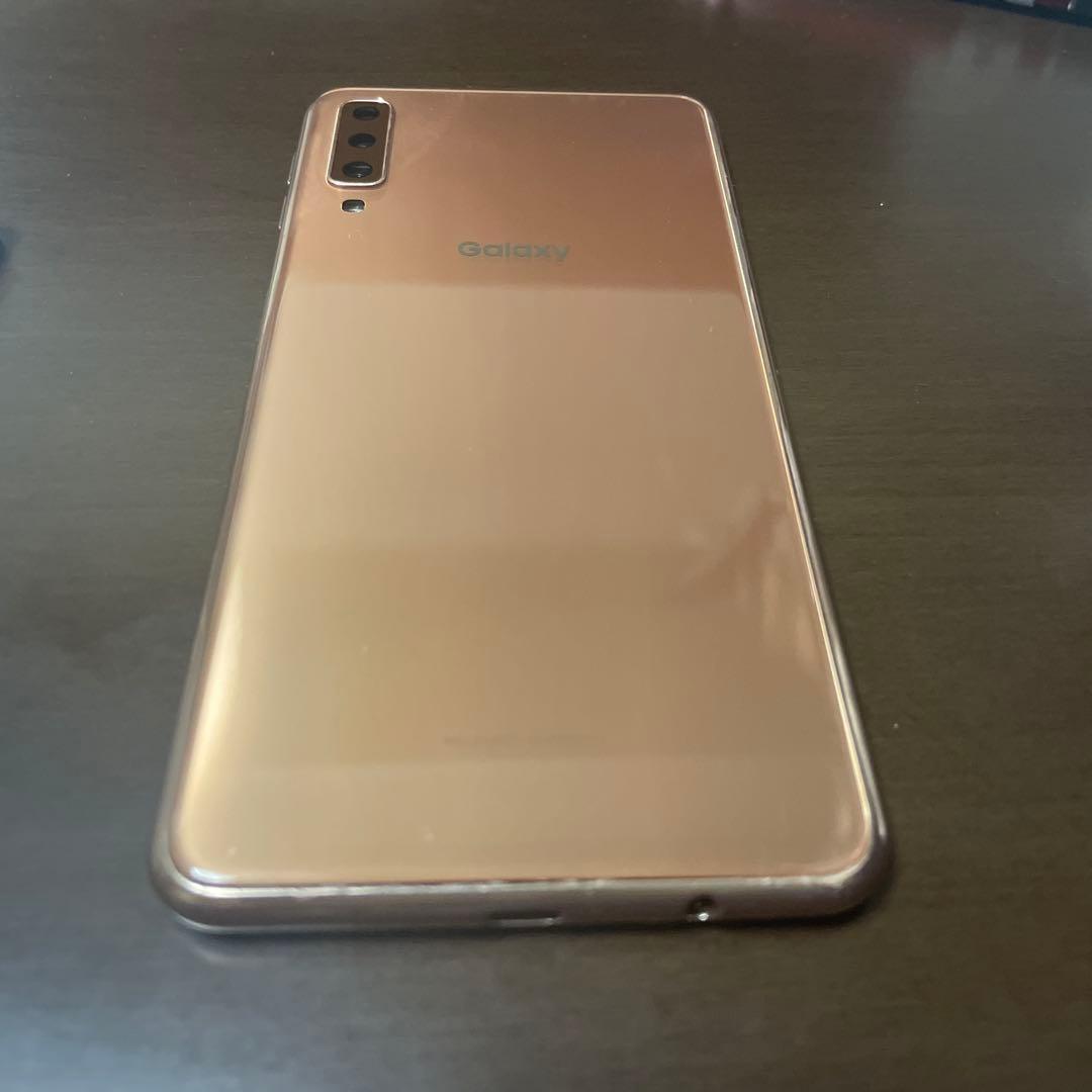 【箱あり】Samsung Galaxy A7 ゴールド SM-A750C