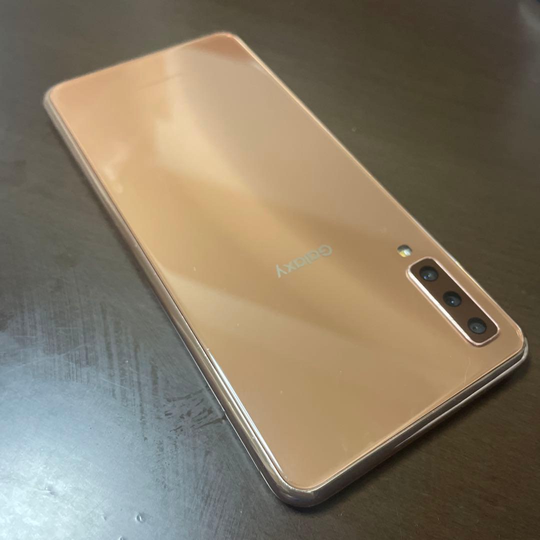 【箱あり】Samsung Galaxy A7 ゴールド SM-A750C
