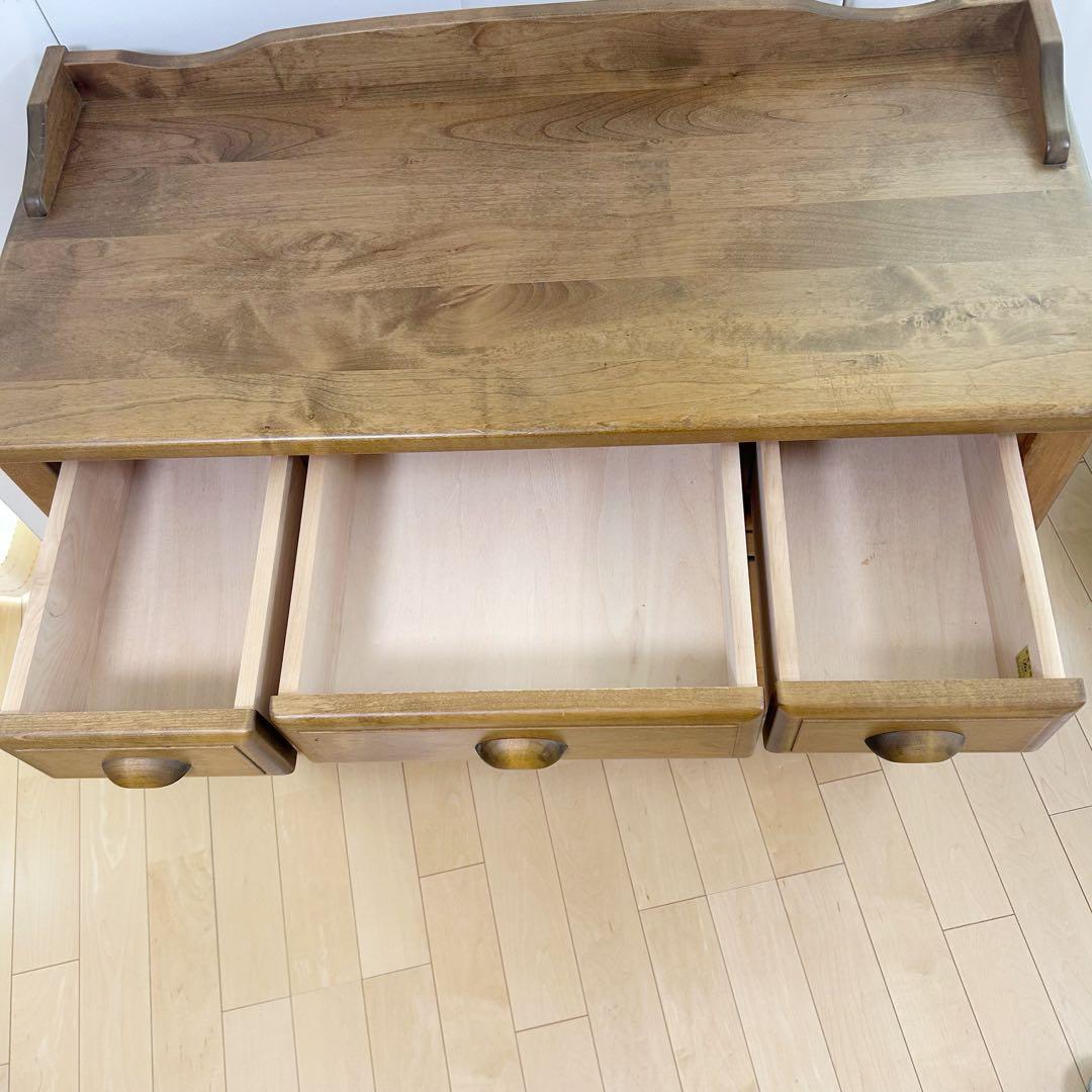 カントリー キャビネット インテリア　英国調　アンティーク　サイドボード　棚