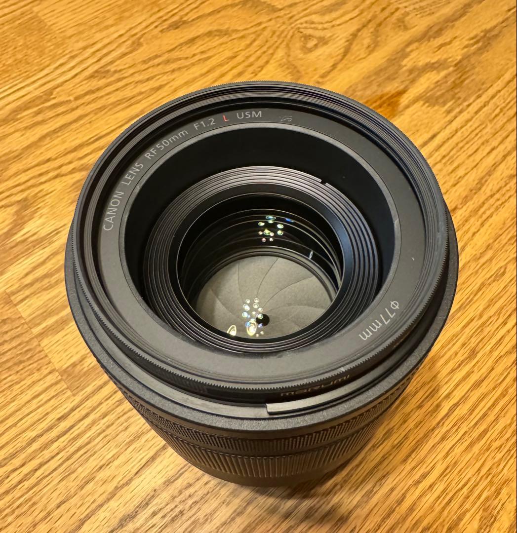 canon RF50mm Ｆ1.2L 二月購入