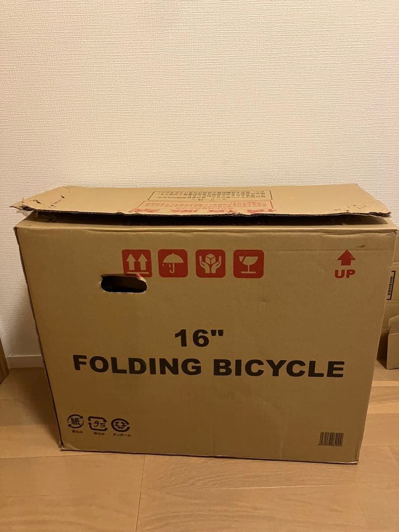 KCD FF-Y16 アクアブルー 16インチ折りたたみ自転車