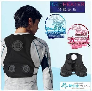 ワークマン　ウィンドコアアイス×ヒーターペルチェベストPRO2　788
