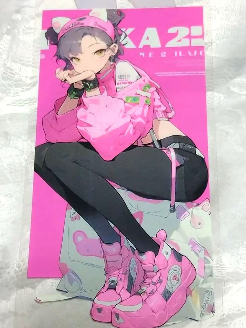 ラスト✩廃盤品✩J673＃猫の女郎(PET)切り売り海外人物女の子AIマステ