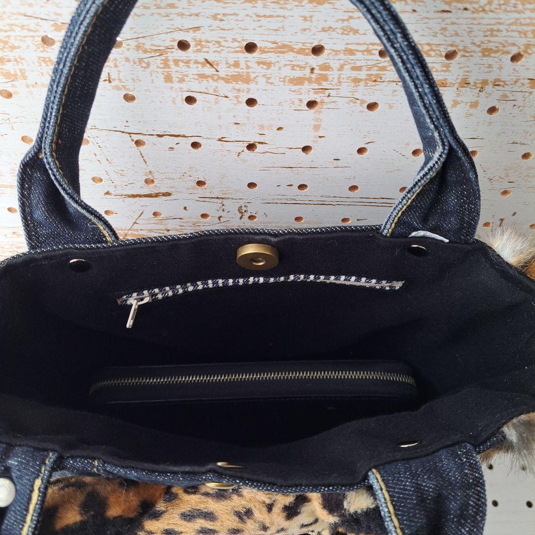 C*t様 コヤンイサムチョン　リトルサンダー　デニムリメイクトートバッグ