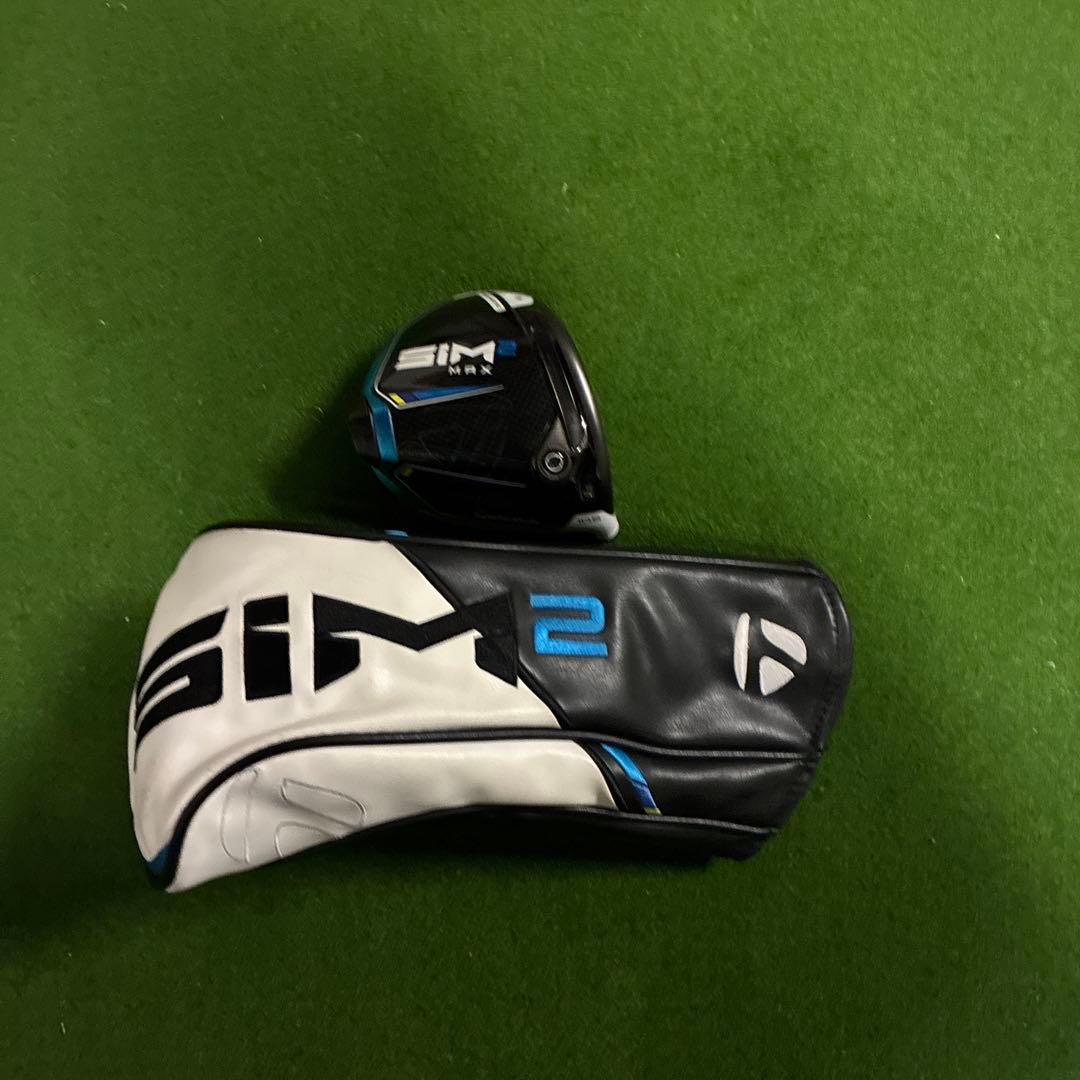 SIM2 MAX ドライバー ヘッド単品10.5° 【ヘッドカバー付】