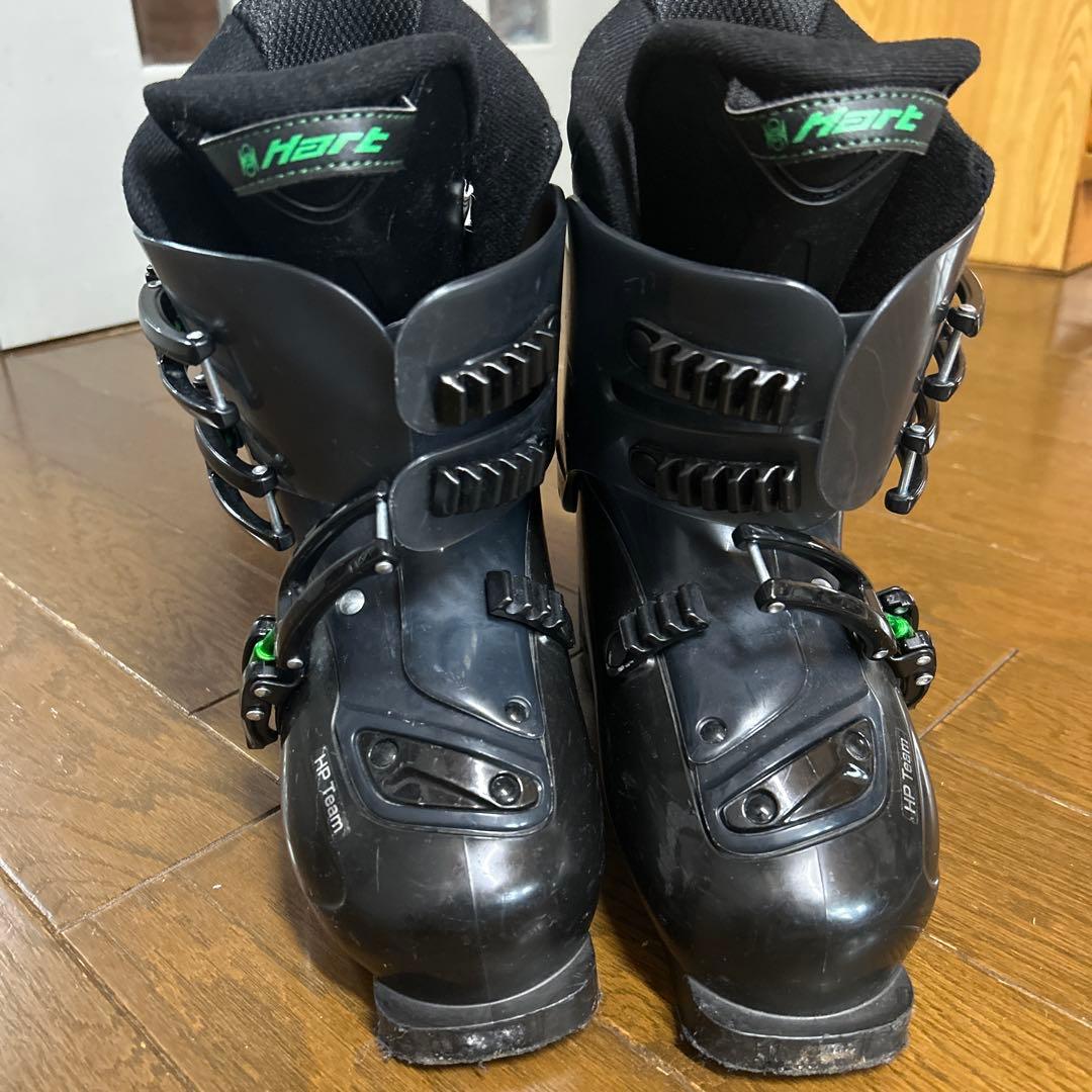 Hart スキー板(128cm).シューズ(22cm)ポールセット　キッズ