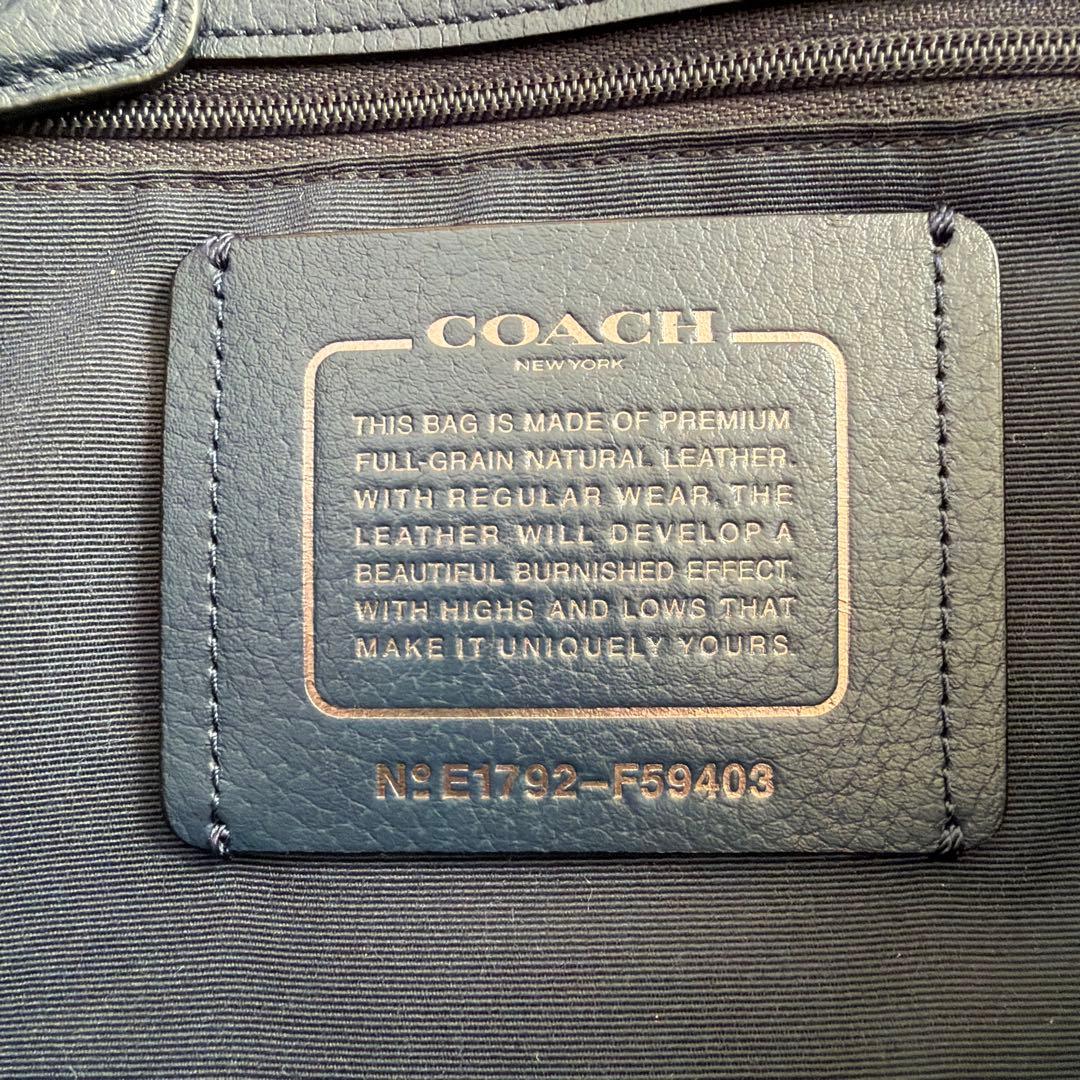 コーチ レザートートバック