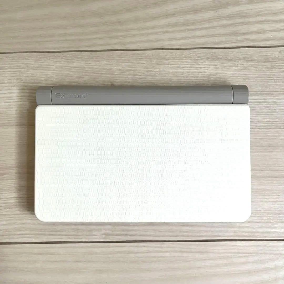 CASIO EX-word XD-SR4900 ホワイト 電子辞書 専用カバー付