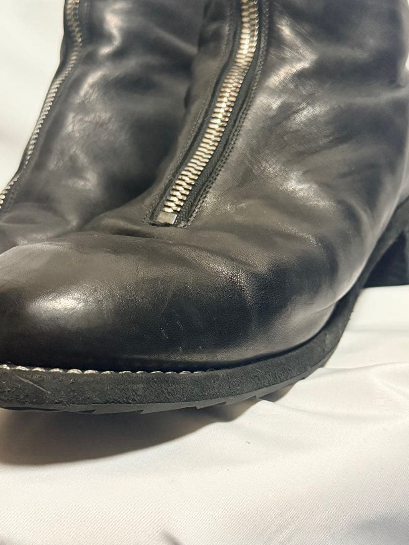 GUIDI グイディ PL1 フロントジップブーツ ホースレザー サイズ