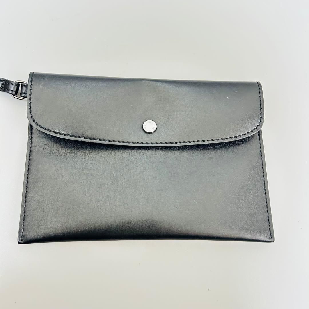 STELLAMcCARTNEY リネン×レザー2WAY ハンドバッグ ベージュ系