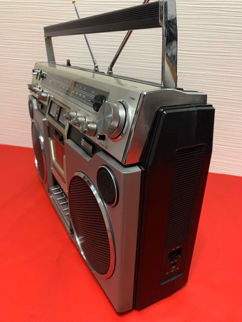 美品希少AIWAラジカセ CS-80 昭和レトロ ラジカセ 中古動作品