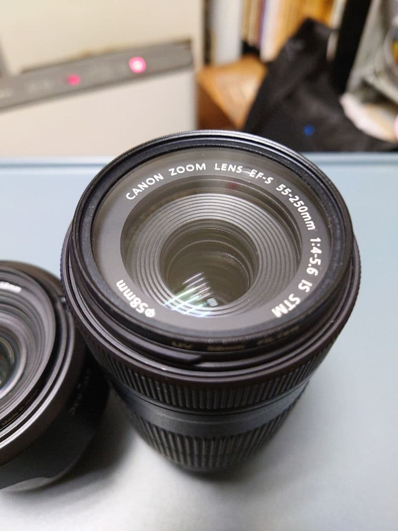 Canon EF-S 18-55mm & 55-250mm レンズセット
