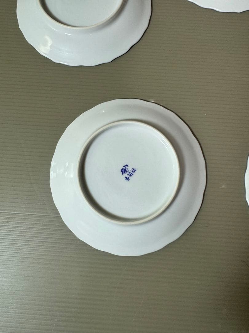 2805 香蘭社　皿　5客　未使用