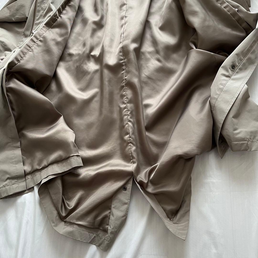 theoryluxe カーキ色 フード付きモッズコート　38