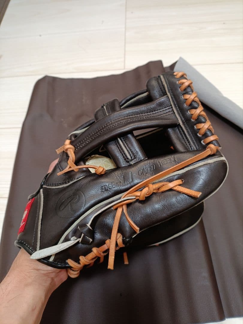 即戦力【型付け済み】ローリングス一般軟式グラブ