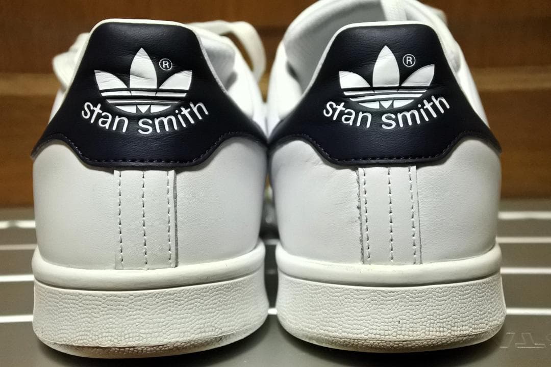 adidas Stan Smith M20325 レザー 白/紺 27.5cm