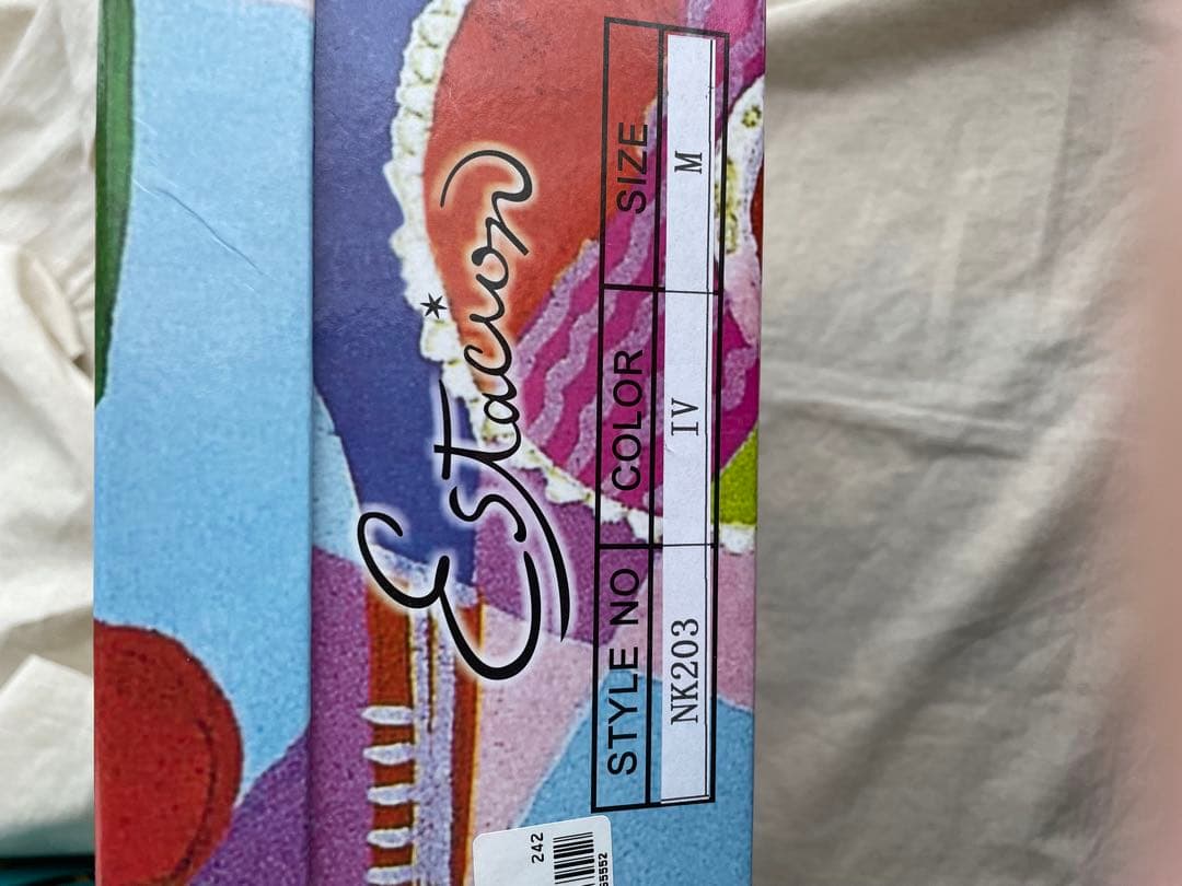 エスタシオン　estacion 本革　フラワー　ショートブーツ　Ｍ