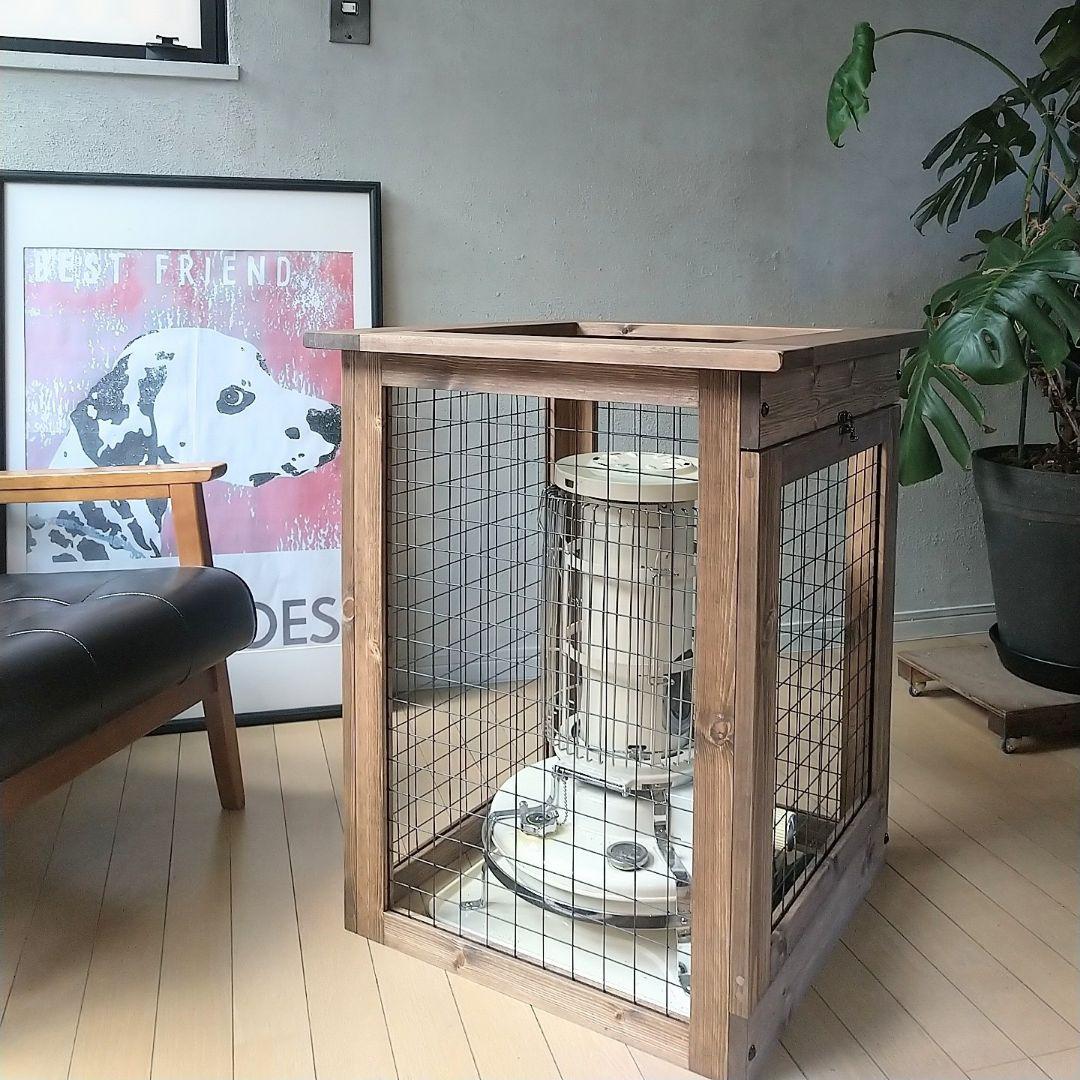 ○○コロナ/トヨトミ用アイアン&ウッドストーブガード○○