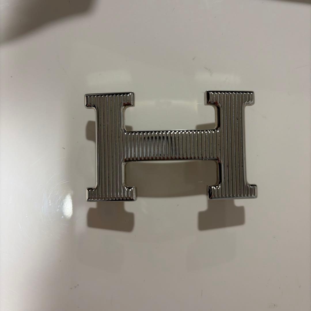 エルメス ブラウンレザーベルト 保存袋付き