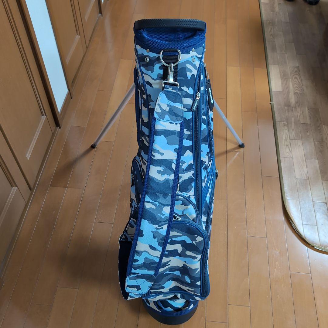 カモフラージュ柄 スタンドゴルフバッグ