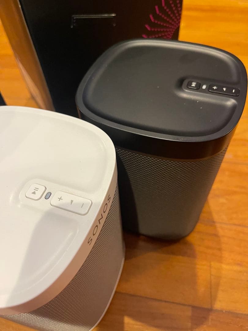 SONOS スマートスピーカー ホワイト ブラック 2色セット