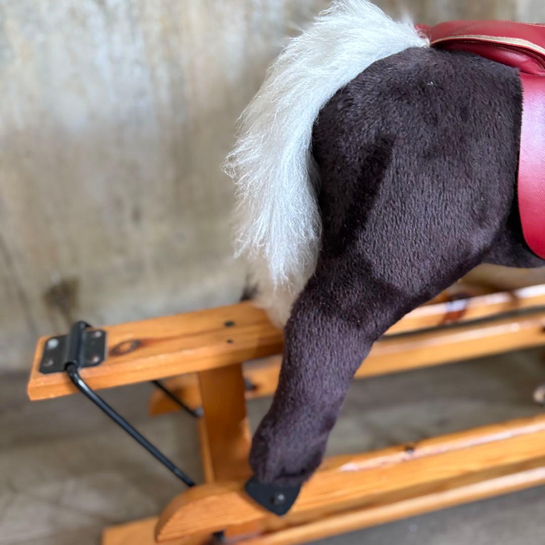 ロッキングホース　木馬　オブジェ　ヴィンテージ　現状品