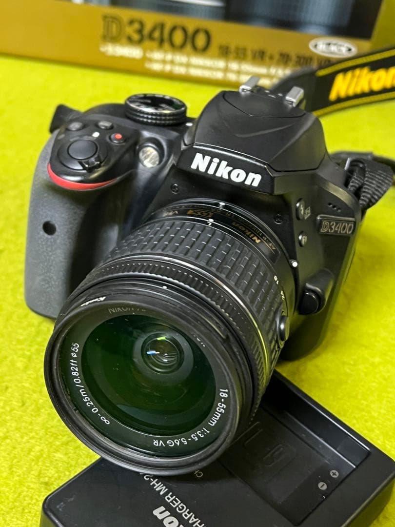 ニコン D3400 一眼レフカメラ ダブルレンズキット