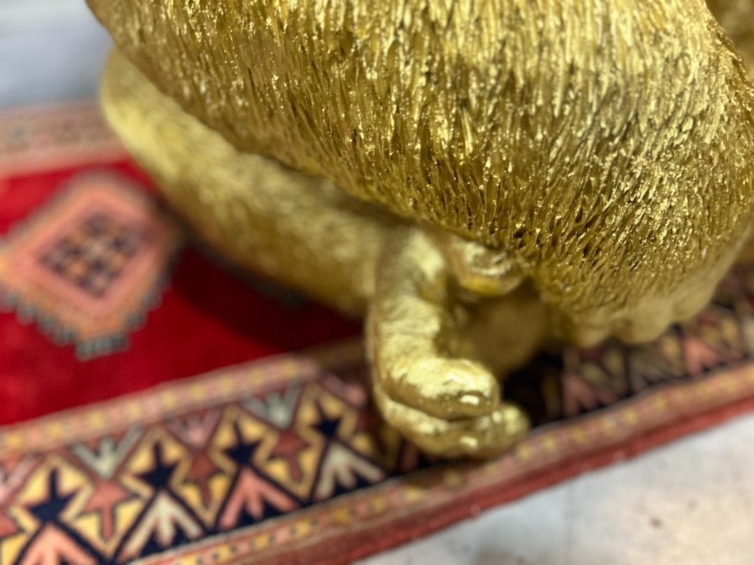 KARE / カレ　モンキーゴリラ サイド ゴールド XL　デコフィギュア