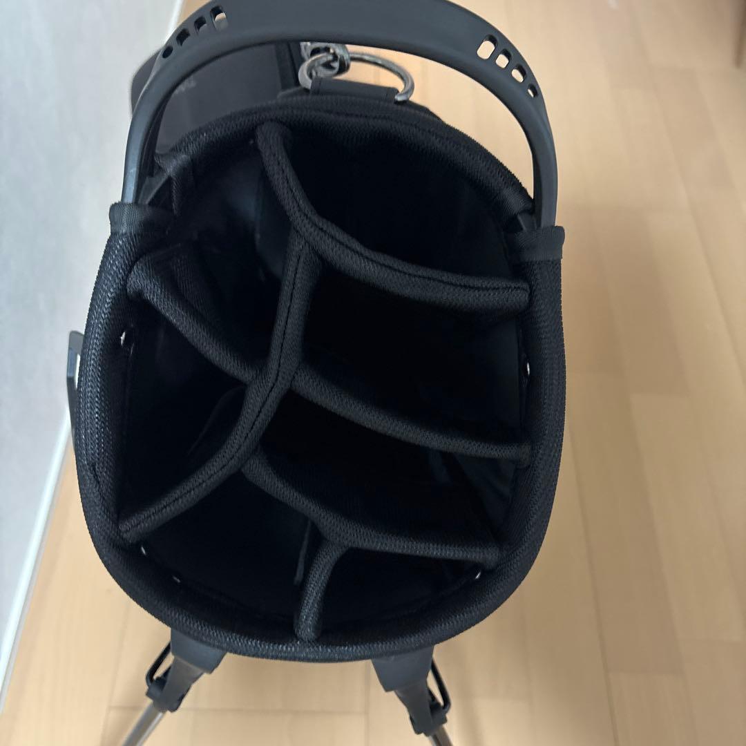 TIGORA GOLF ブラック ゴルフバッグ
