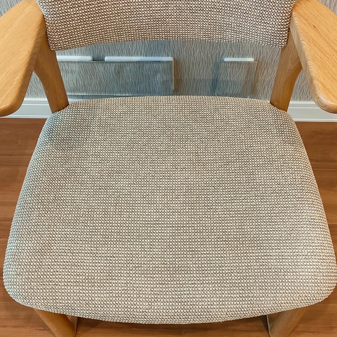 美品　INOUE Associates　アームチェア　中座椅子　2脚セット