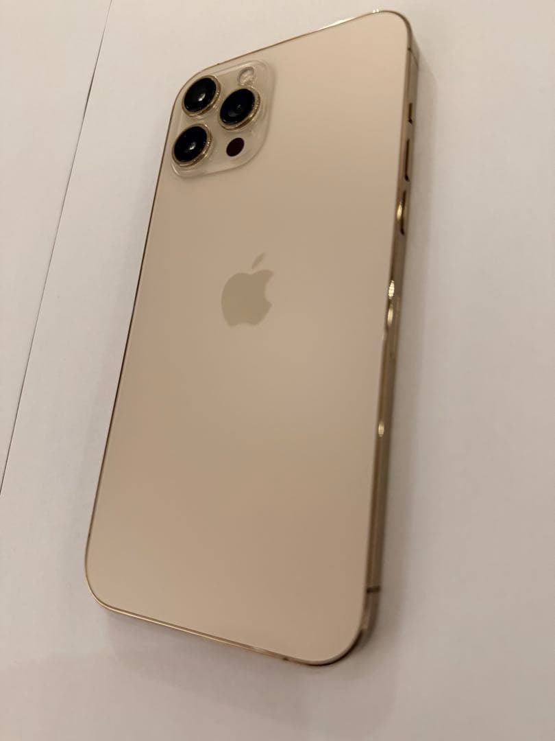 【美品】iPhone12Pro Max128GBゴールド箱有り