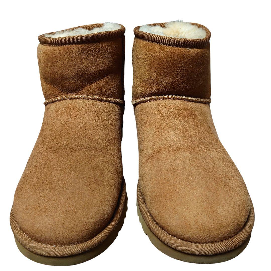 【美品】UGG クラシック ミニ ムートン ショートブーツ 26cm