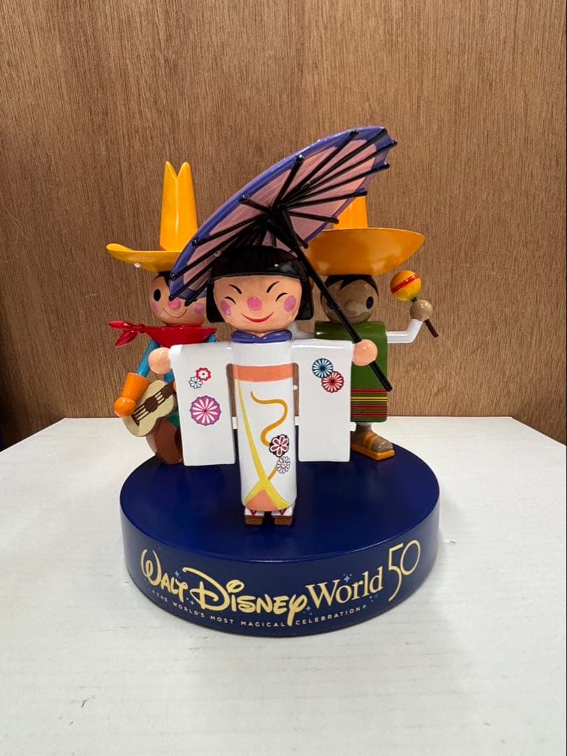 ディズニー (50th記念 )オルゴール イッツスモール ワールド