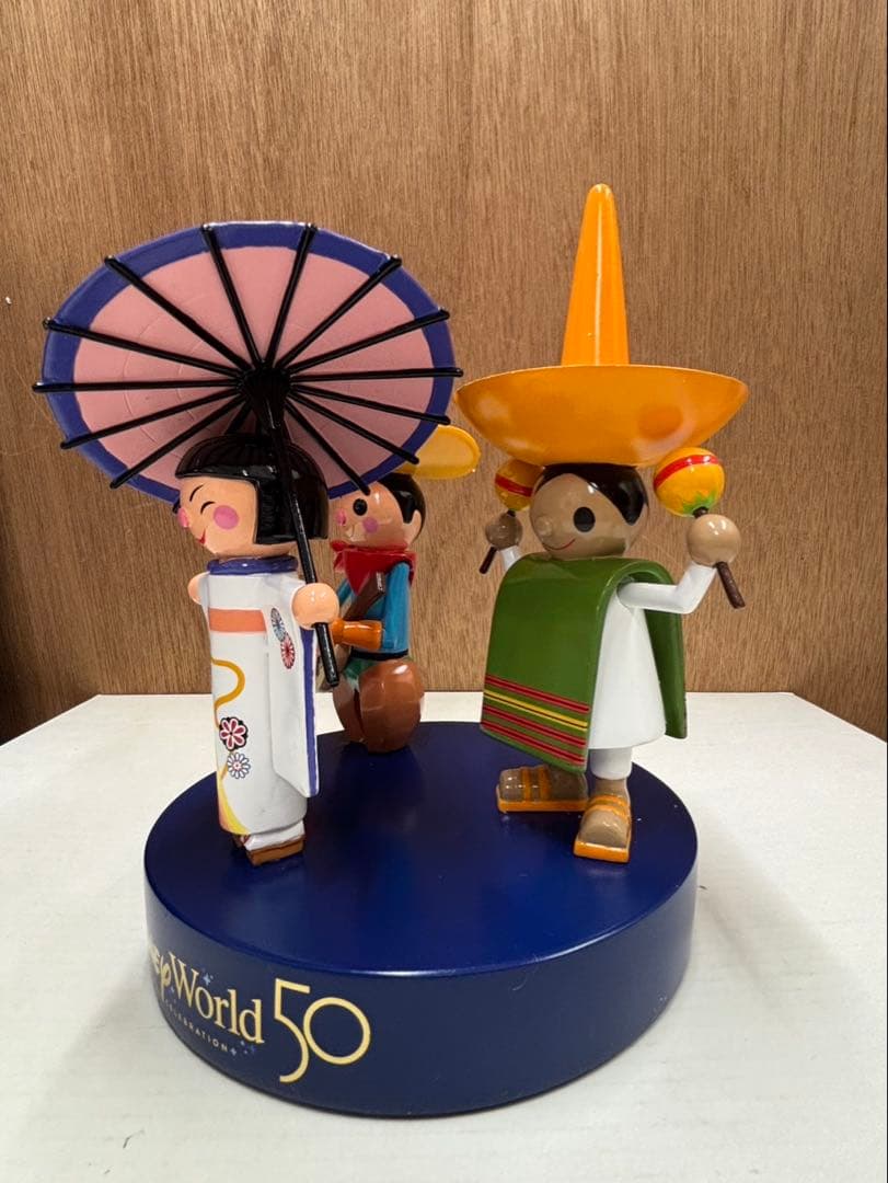 ディズニー (50th記念 )オルゴール イッツスモール ワールド